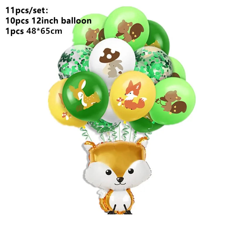 Woodland Animals Party Decor & Supplies