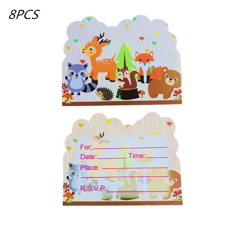 Woodland Animals Party Decor & Supplies
