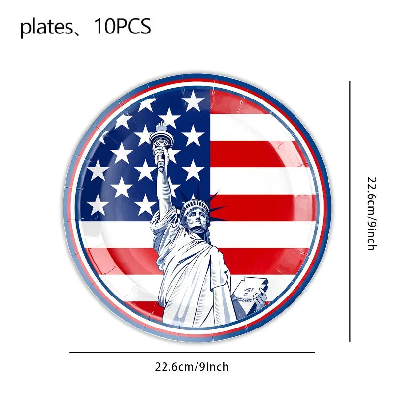 4th of July Holiday party supplies