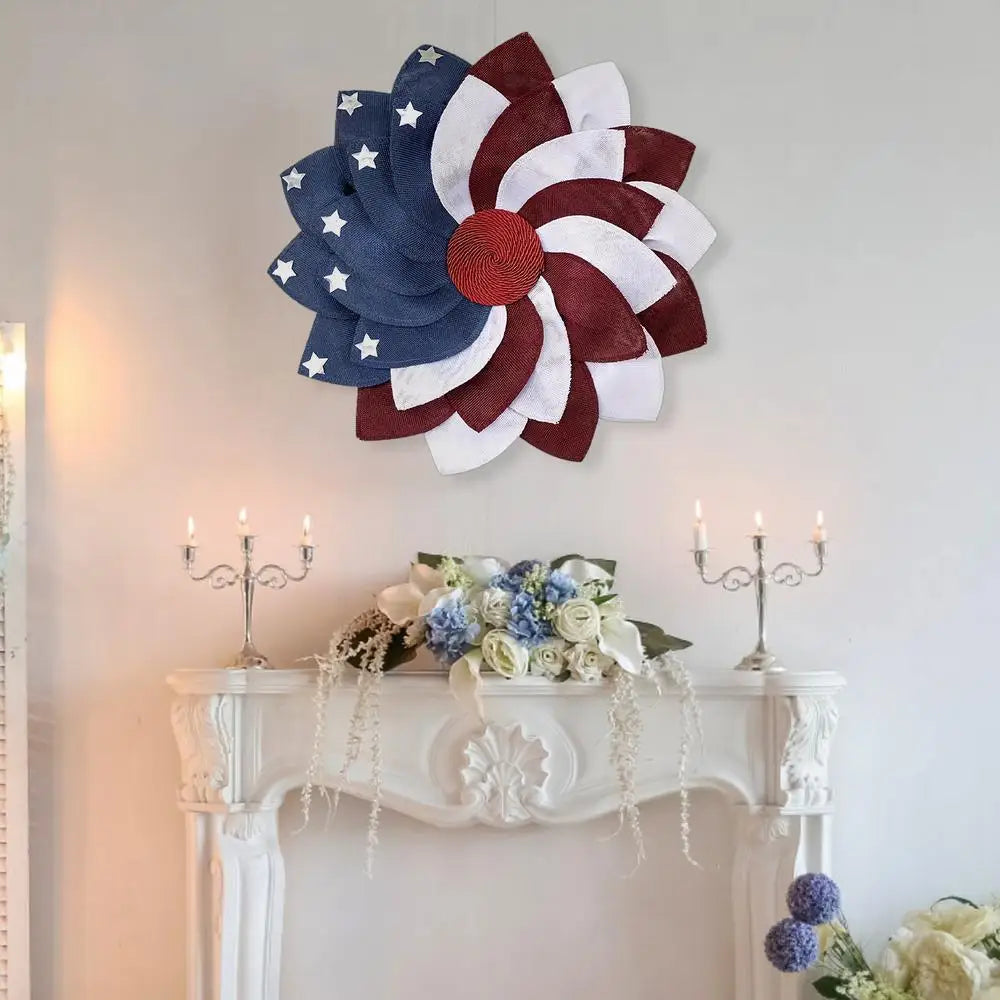 Country Flag Wreath- Holiday