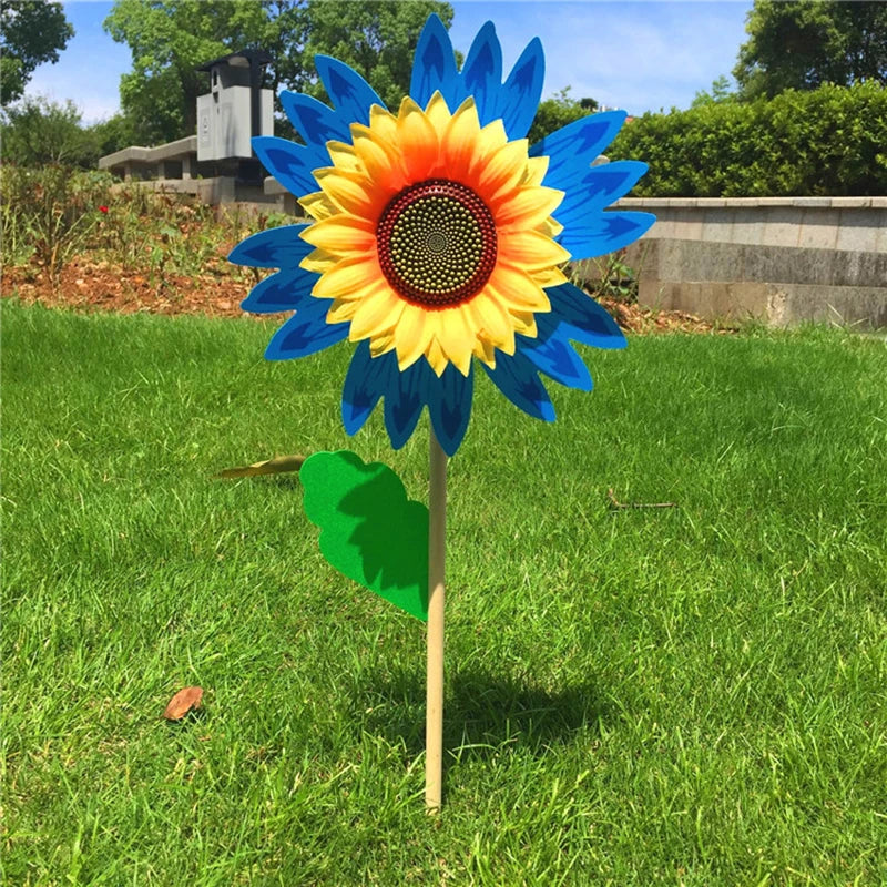 Colorful Sunflower Windmill