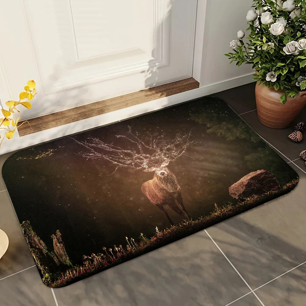 Deer Bathroom, Anti-Slip Mats, Home Decor Supplies