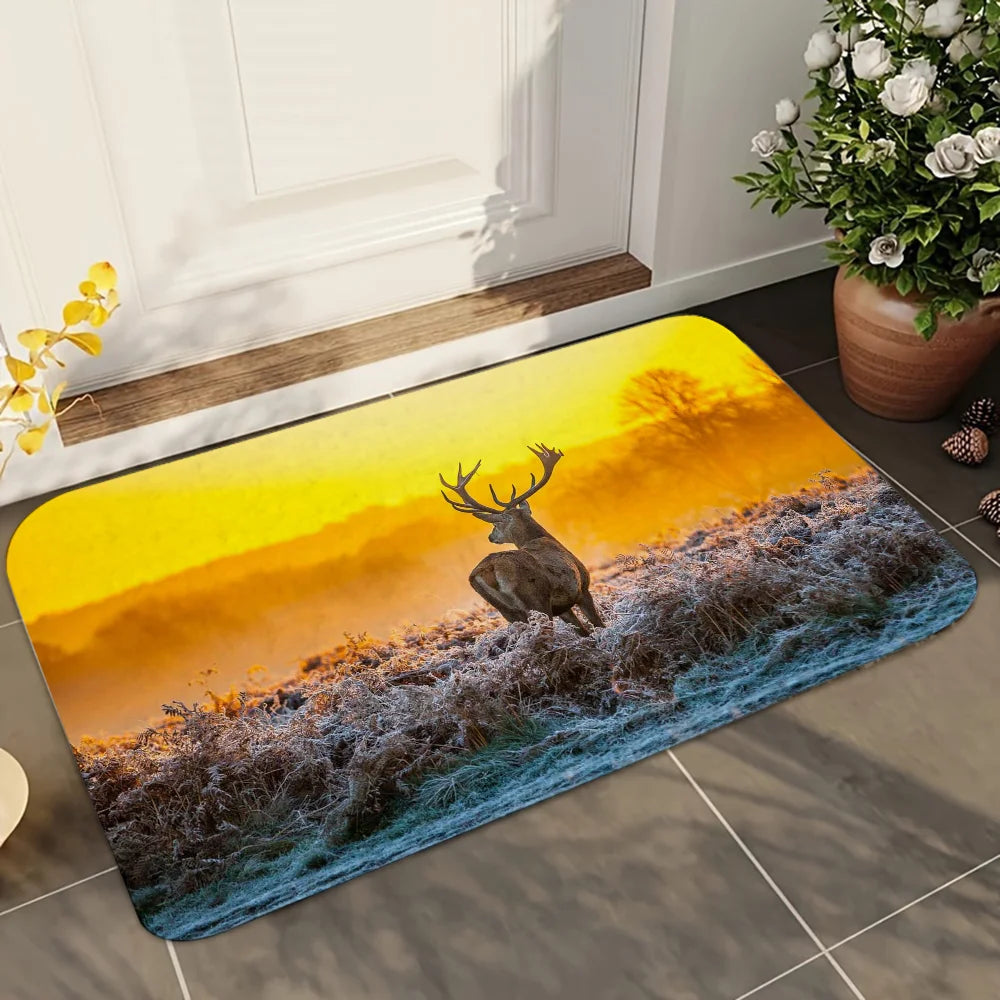 Deer Bathroom, Anti-Slip Mats, Home Decor Supplies