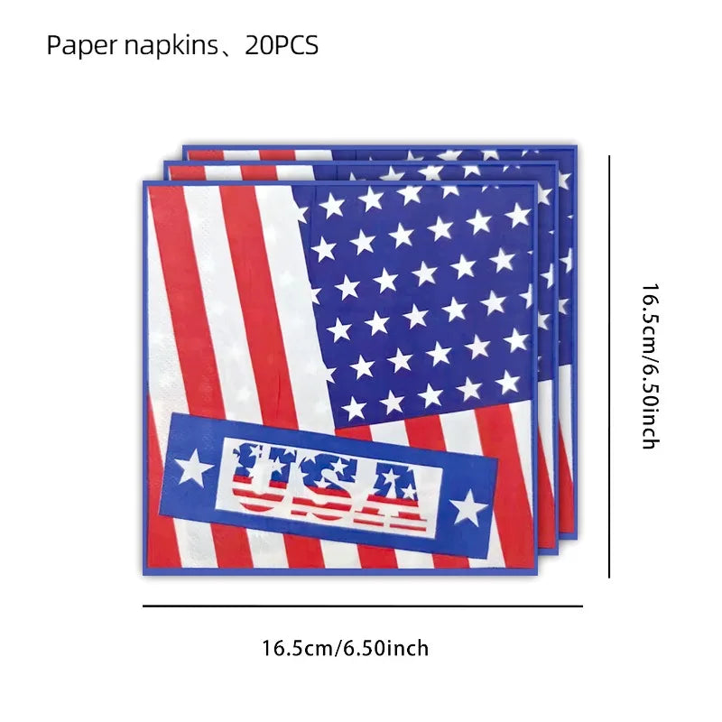 4th of July Holiday party supplies