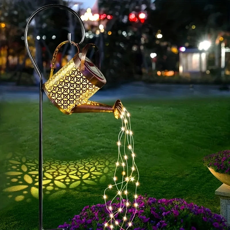 Solar Watering Can Lights- Outdoor