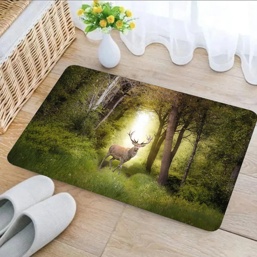 Deer Bathroom, Anti-Slip Mats, Home Decor Supplies