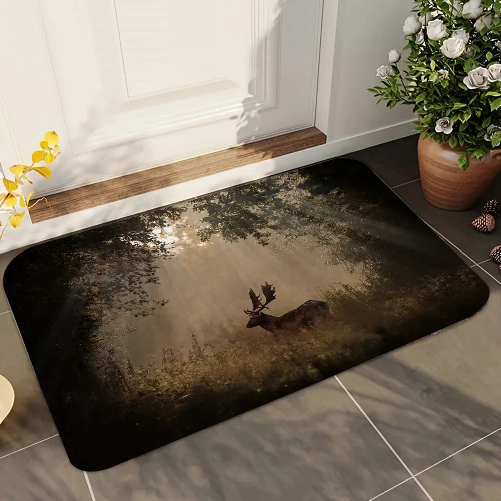 Deer Bathroom, Anti-Slip Mats, Home Decor Supplies