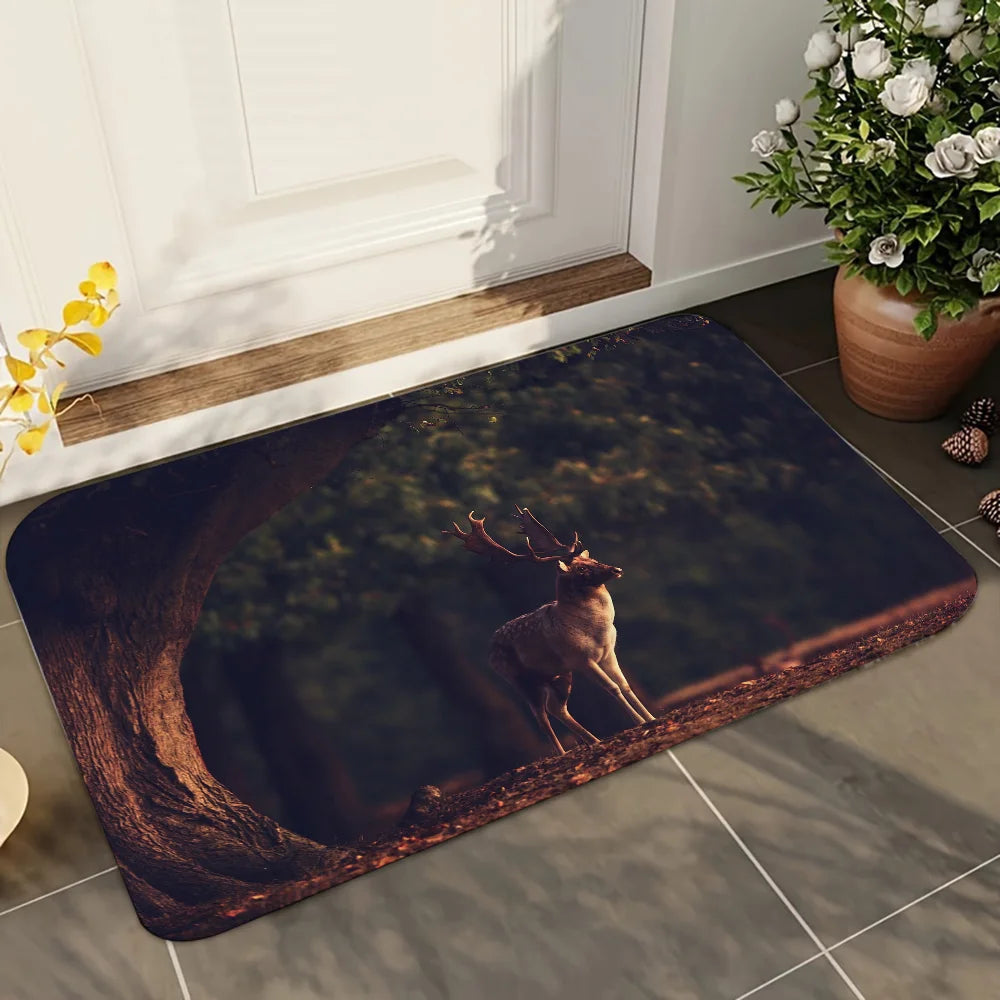 Deer Bathroom, Anti-Slip Mats, Home Decor Supplies
