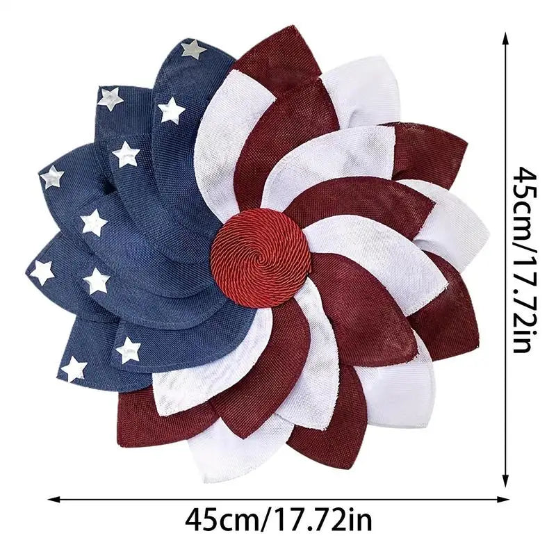Country Flag Wreath- Holiday