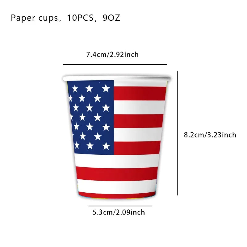 4th of July Holiday party supplies