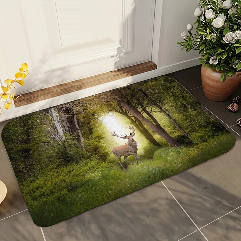 Deer Bathroom, Anti-Slip Mats, Home Decor Supplies
