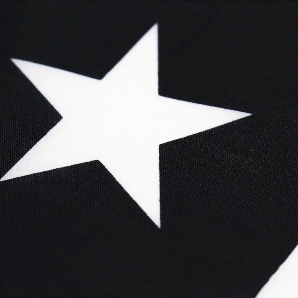 Black & White American Flag