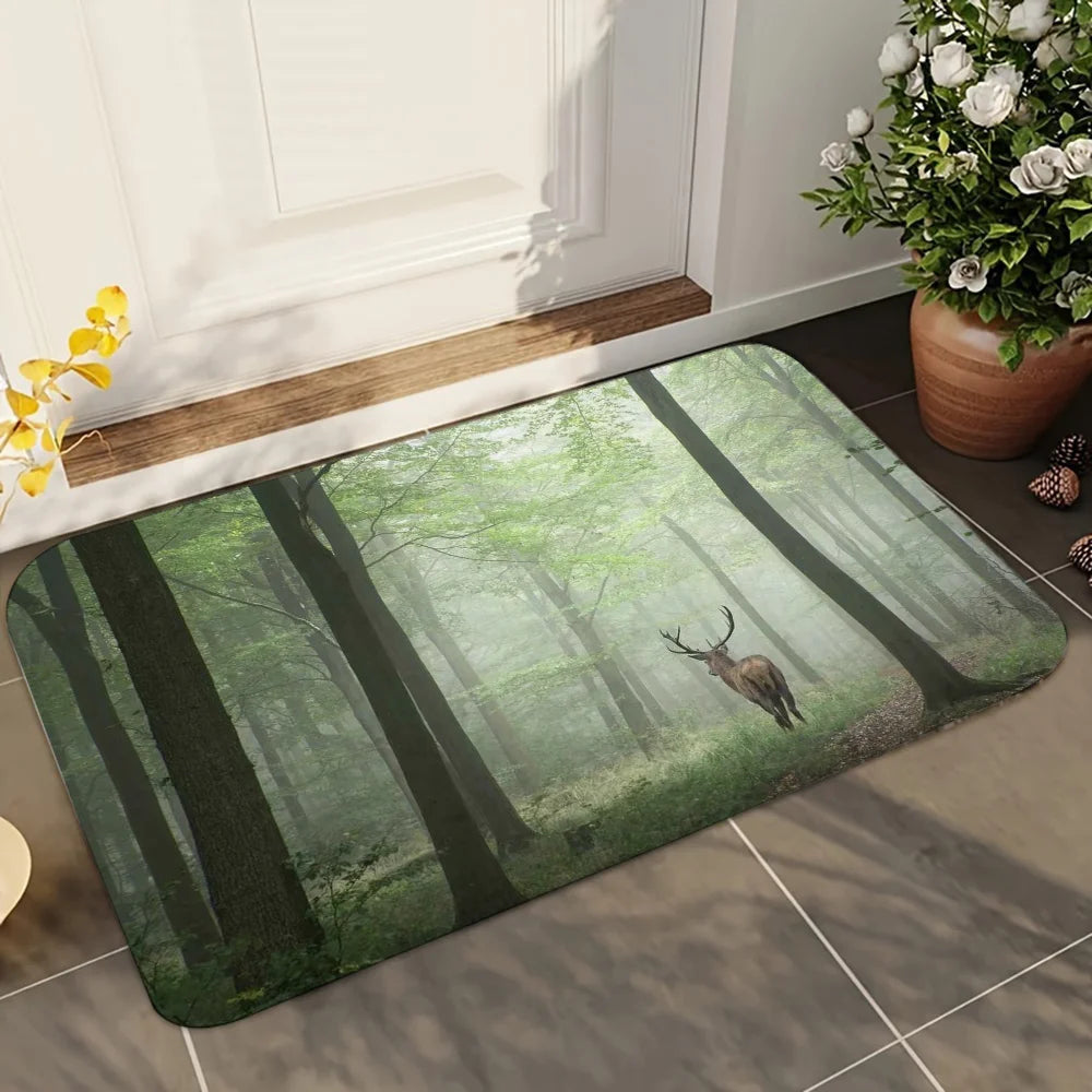 Deer Bathroom, Anti-Slip Mats, Home Decor Supplies