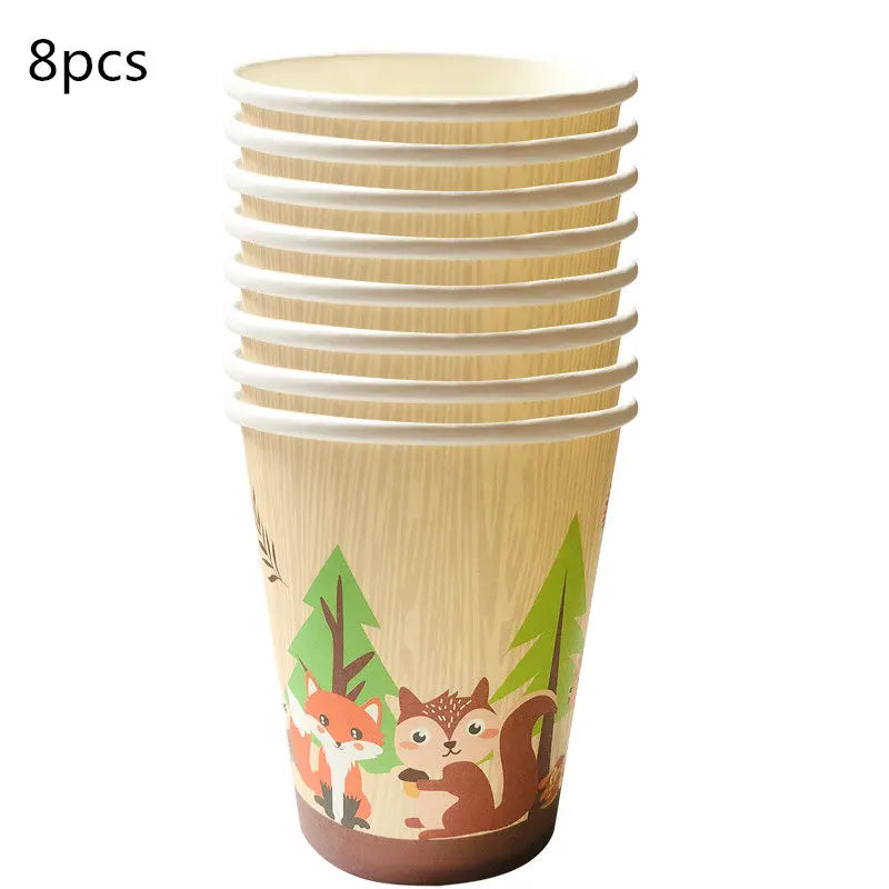 Woodland Animals Party Decor & Supplies