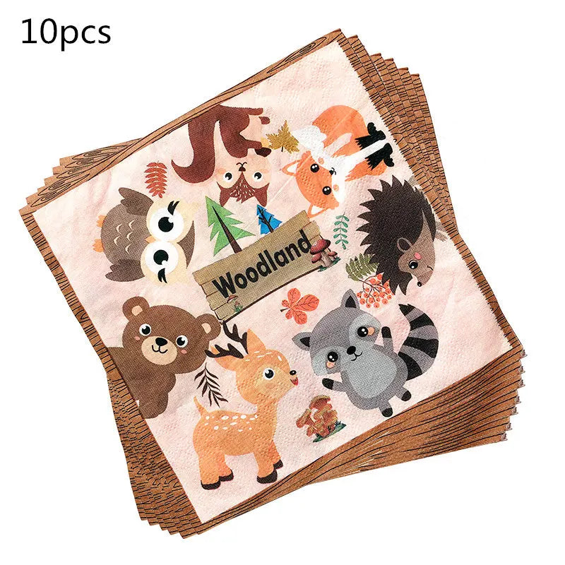 Woodland Animals Party Decor & Supplies