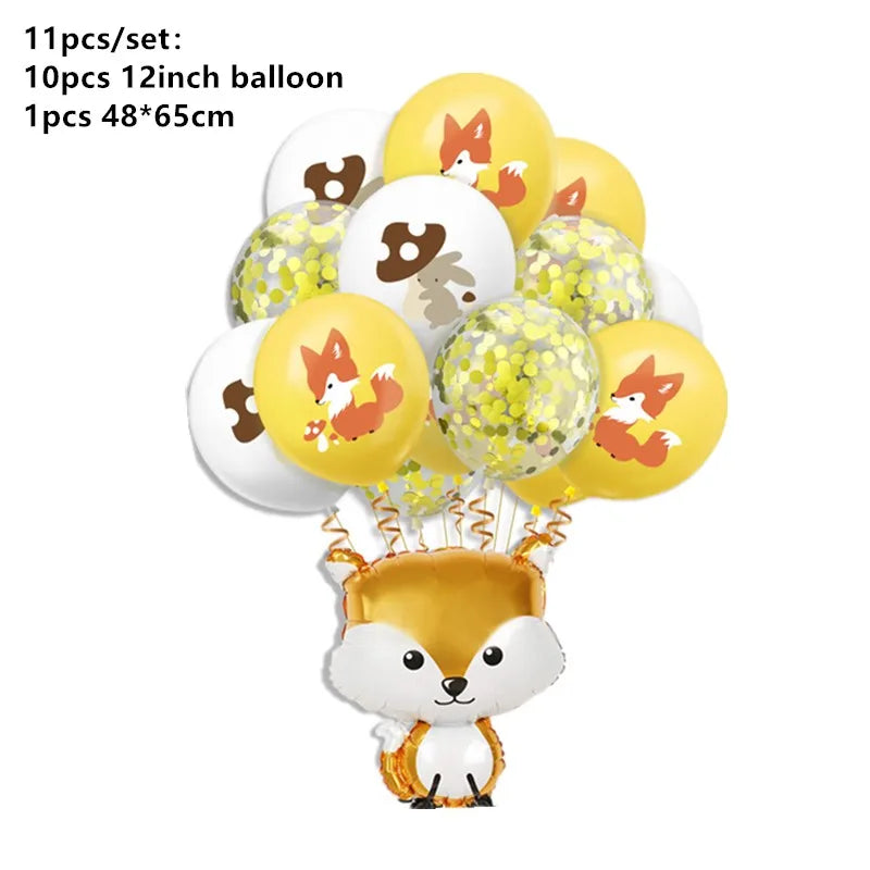 Woodland Animals Party Decor & Supplies