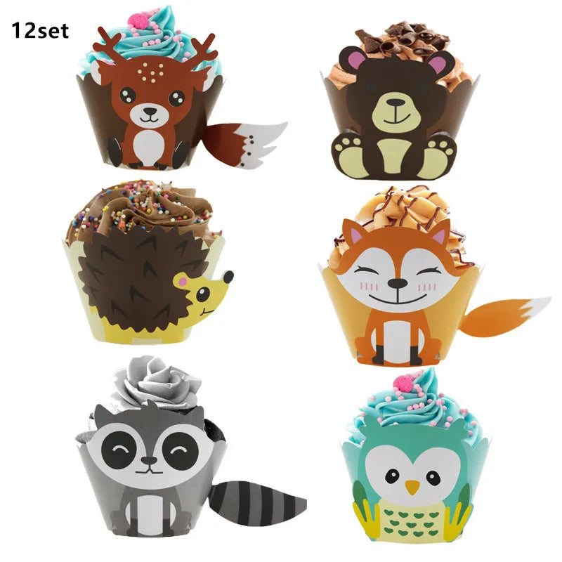 Woodland Animals Party Decor & Supplies