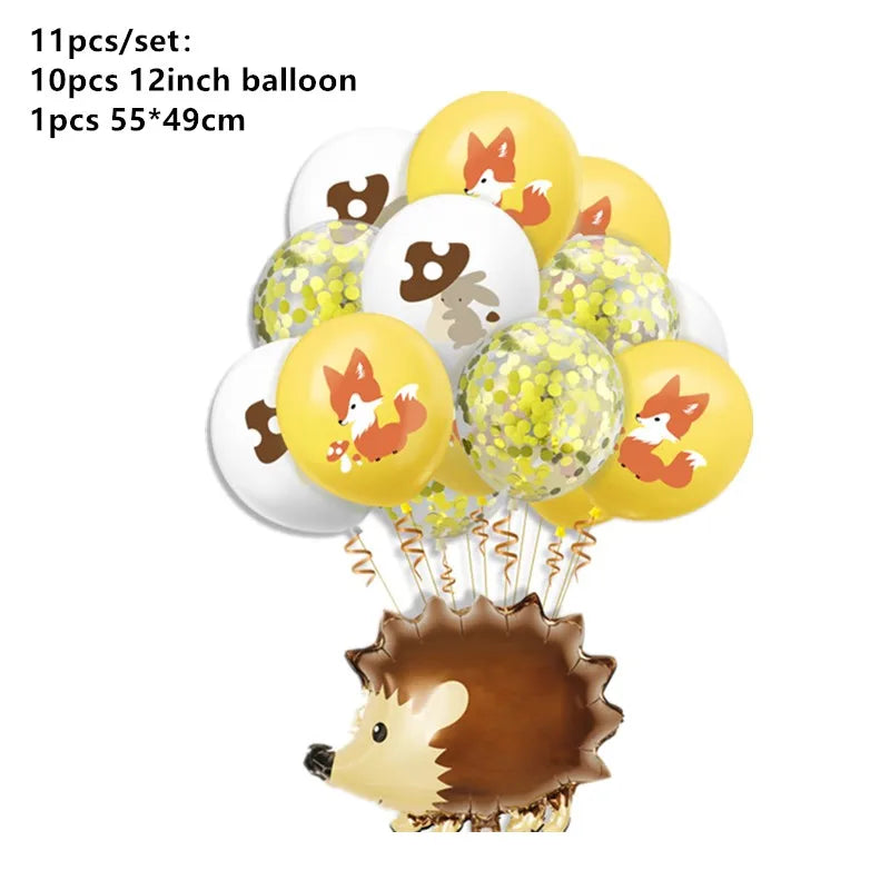 Woodland Animals Party Decor & Supplies