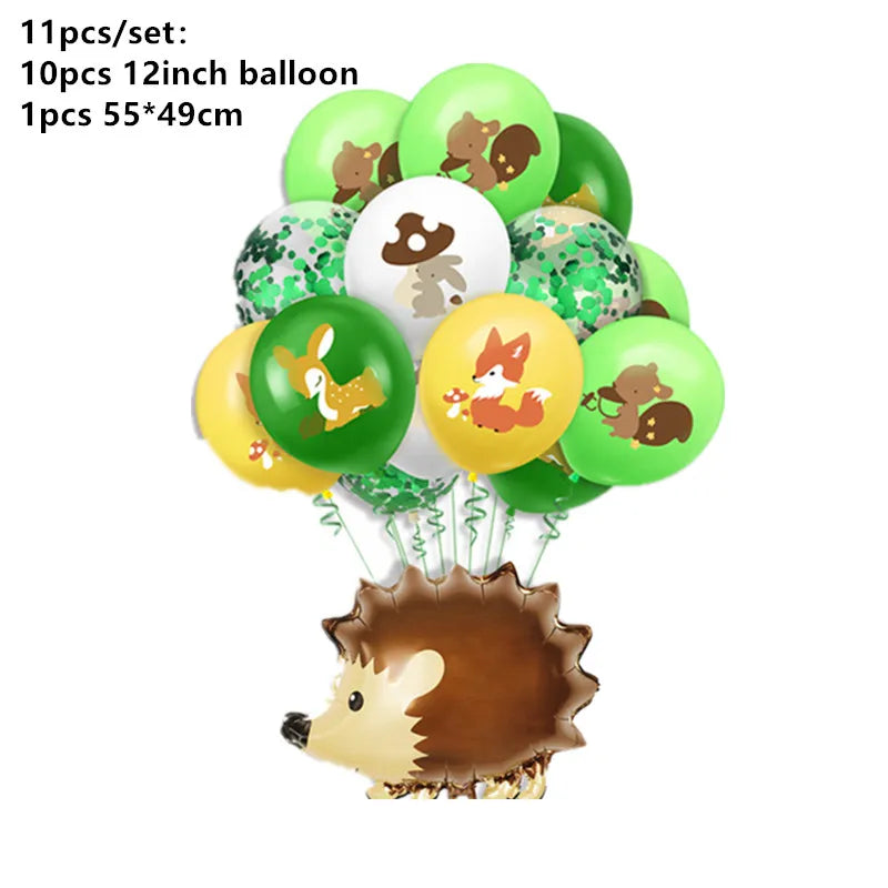 Woodland Animals Party Decor & Supplies