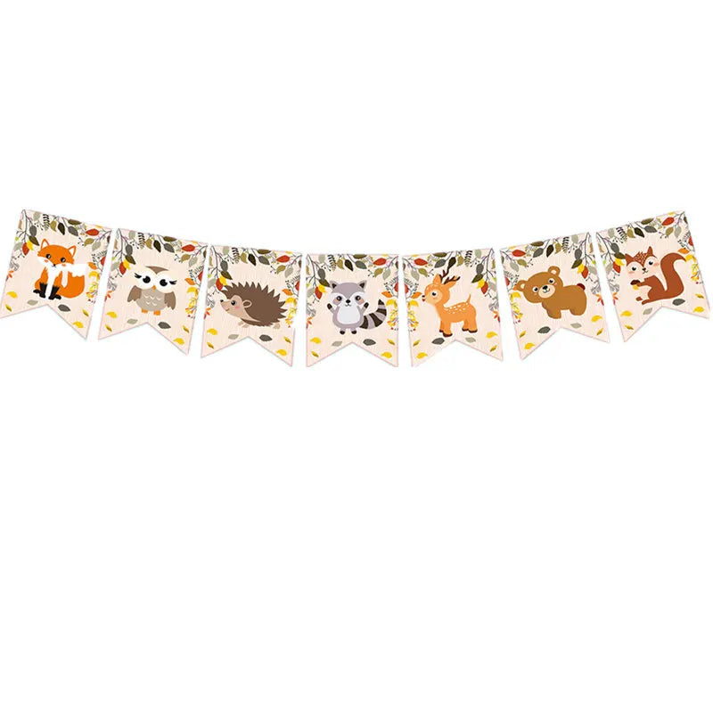 Woodland Animals Party Decor & Supplies