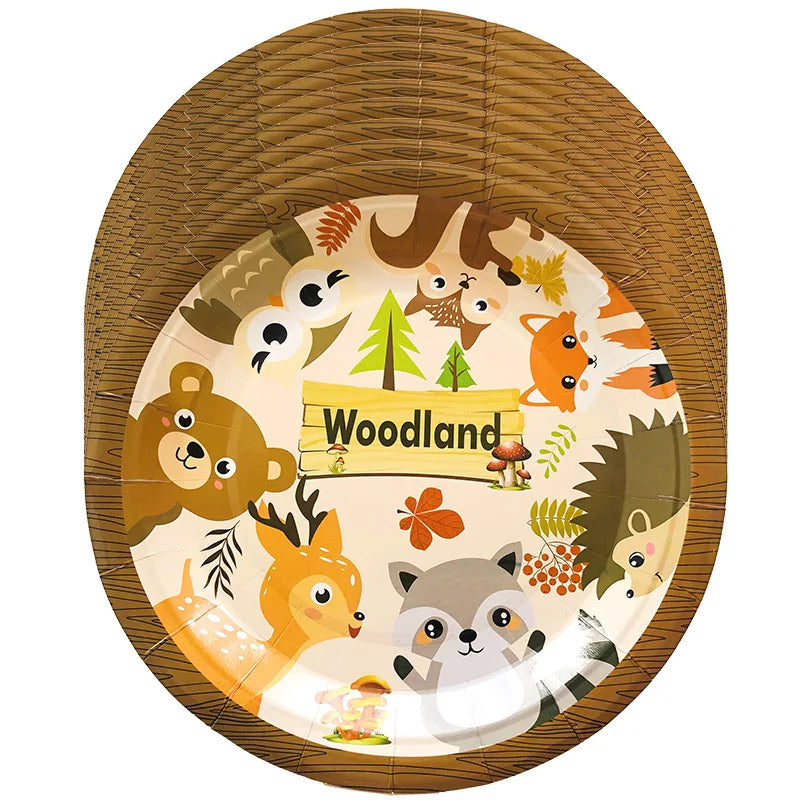 Woodland Animals Party Decor & Supplies