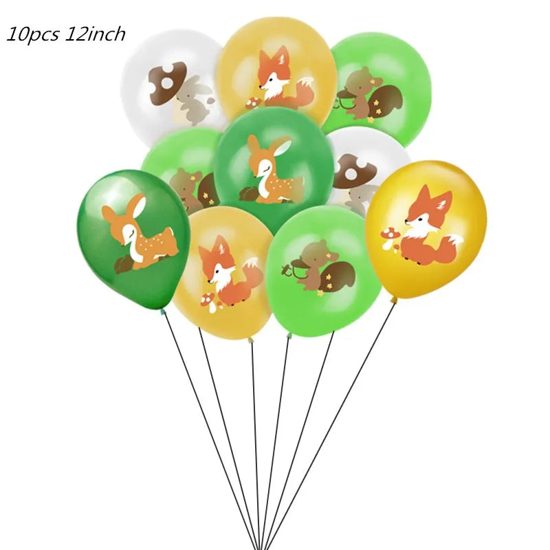 Woodland Animals Party Decor & Supplies