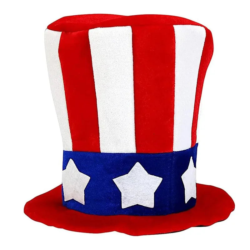 Uncle Sam Dress Up Holiday Party Top Hat