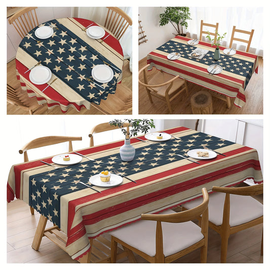 American Flag- Holiday Tablecloth