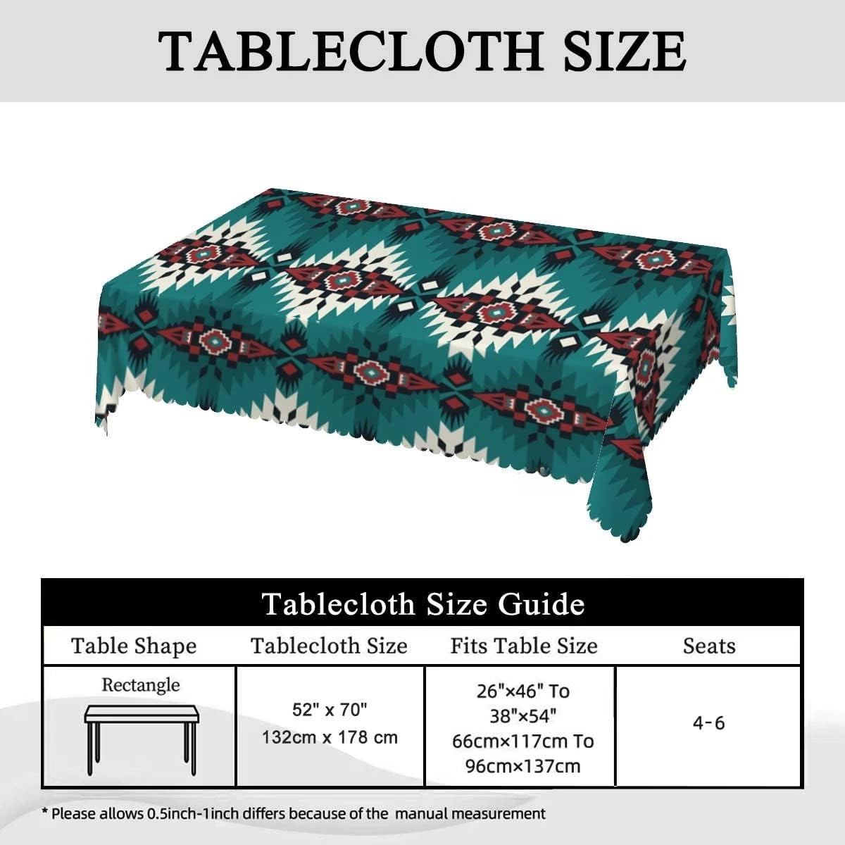 Aztec Pattern Tablecloth