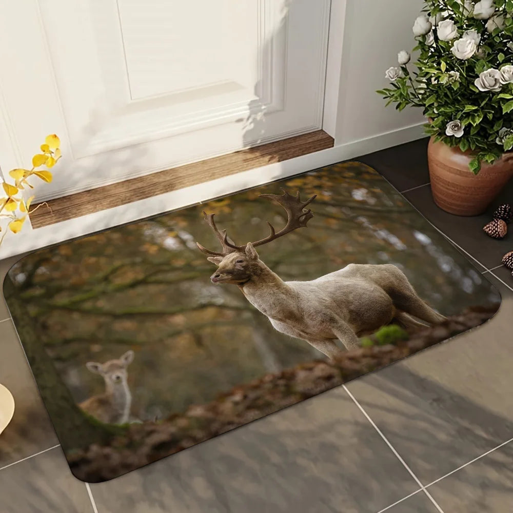 Deer Bathroom, Anti-Slip Mats, Home Decor Supplies
