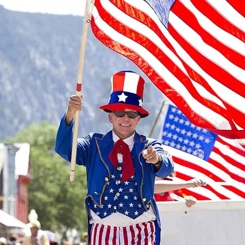 Uncle Sam Dress Up Holiday Party Top Hat