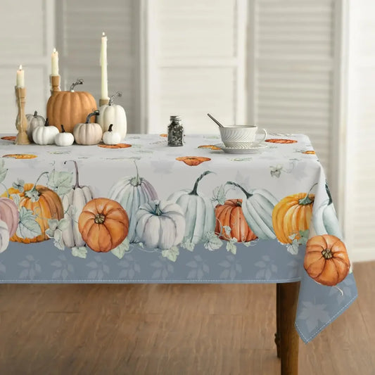 Fall-Pumpkins-Holiday Tablecloth